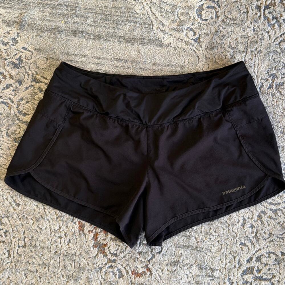 Women's Patagonia Strider Pro Shorts, 3½” Inseam, Black, Size Large